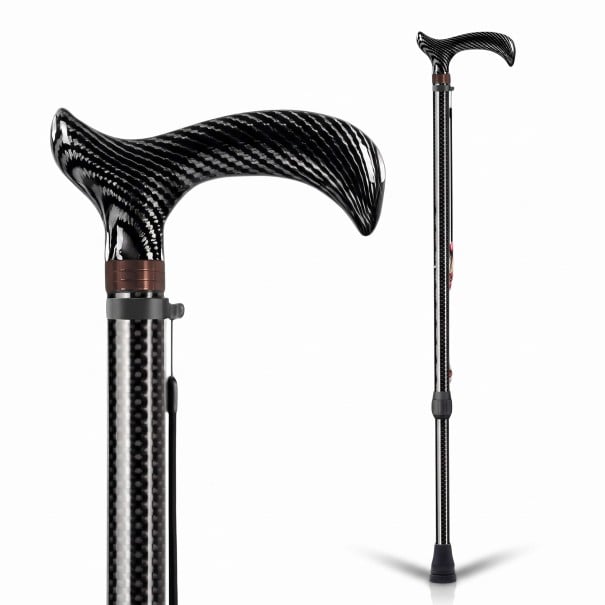 Kävely- ja vaellussauva 68–93 cm Telekoppi 10 säädettävällä korkeudella Liukumaton kahva 12,5 cm Kantavuus 100 kg Pituus 140–185 cm 1