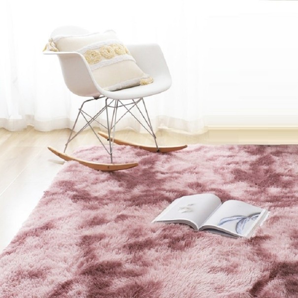 Kawałek dywanu 160x200 cm różowy