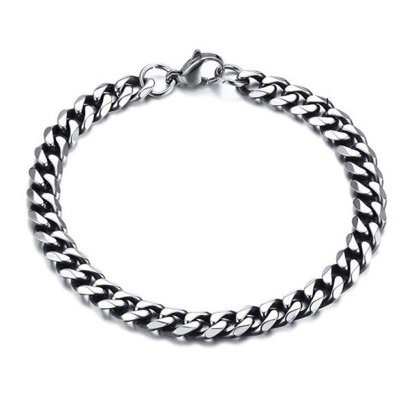 Kedjearmband för män 23 cm 7 mm 4