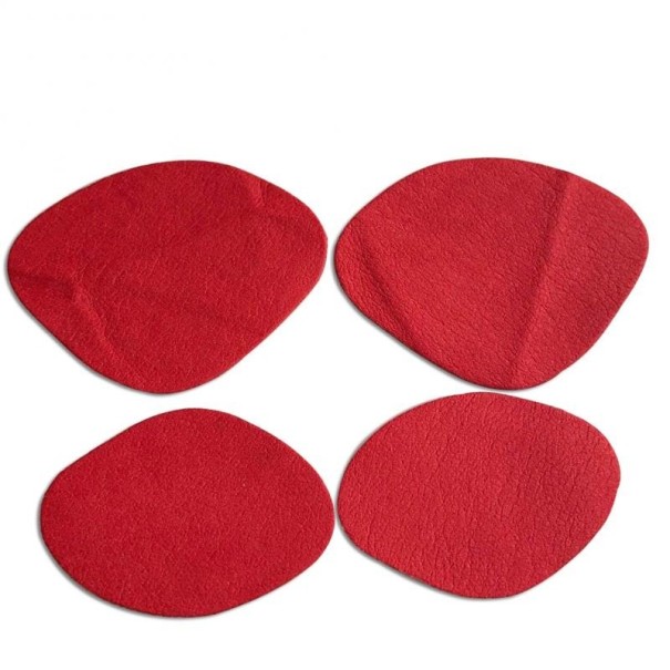 Kengänkorjauspaikat 4 kpl Z220 punainen