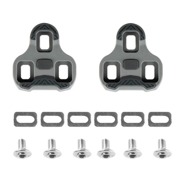 KEO cales pour chaussures de vélo pour pédales routières LOOK 65 × 69 mm polyamide TPU avec traitement antidérapant et fixation à 3 points 1