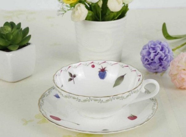 Kerámia csésze és csészealj C80 6