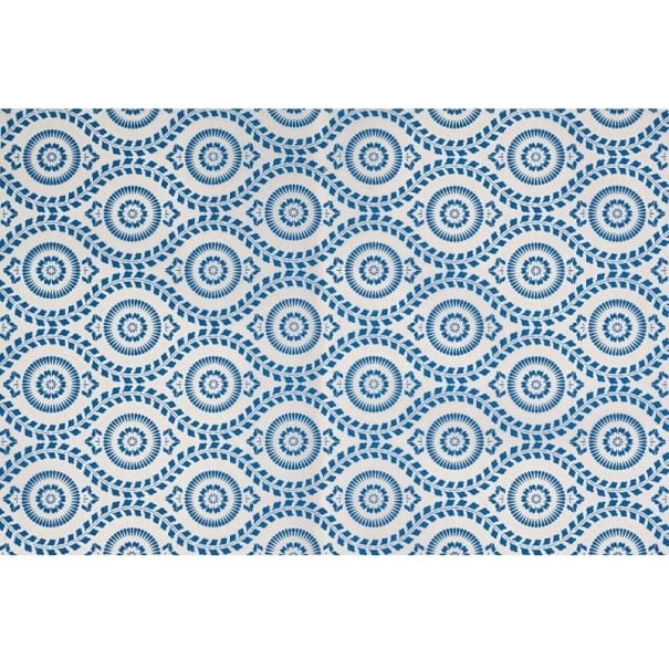 Keramický prenosový papier pod glazúrou 53x37 cm s kruhovým ornamentálnym vzorom vysokoteplotný tradičný papier na dekoráciu keramiky 1