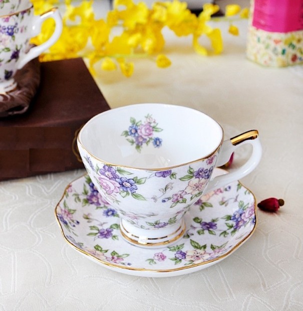 Κεραμικό φλιτζάνι με πιατάκι A969 3