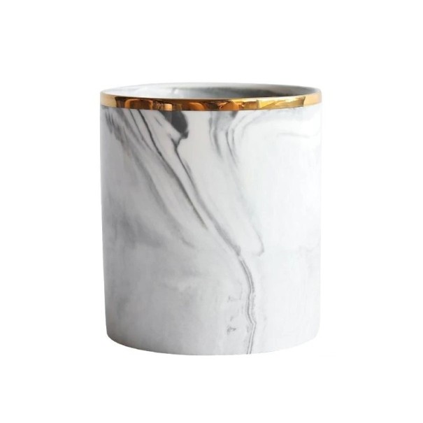 Keramische cosmeticastandaard grijs