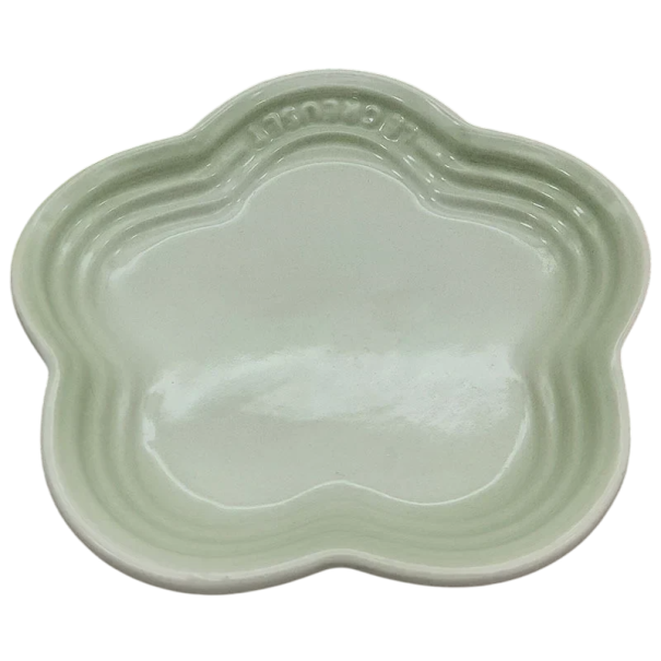 Keramische kom voor katten 14 cm Brede kom tegen stress van snorharen Keramische kom Lage antislip kom voor katten lichtgroen