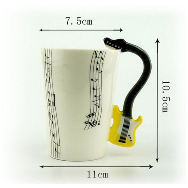 Keramische muziekmok J681