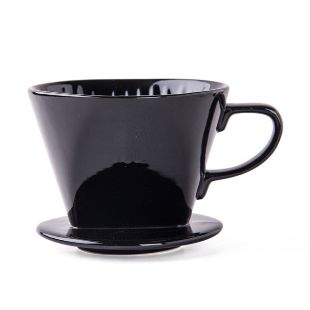 Keramisk kaffedroppare vit