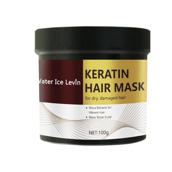 Keratin Mask for Dry and Damaged Hair 100 g Deep Regeneration Hair Structure Restoration Nutrition and Hydration Keratin Care 1