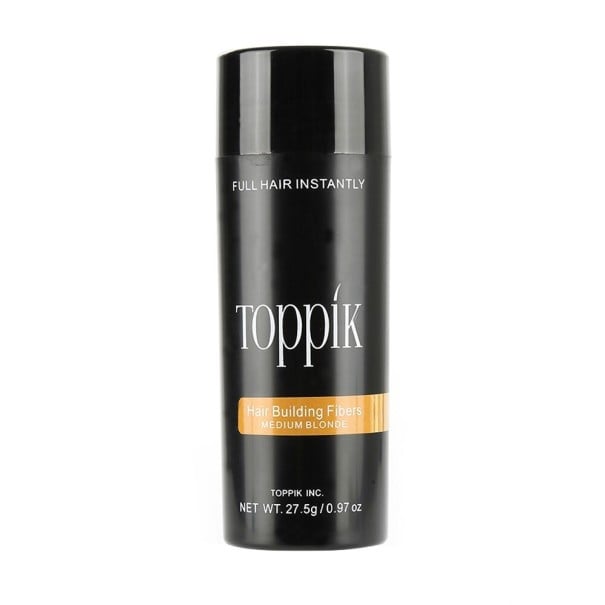 Keratinfibre til at tykne tynde hår blond