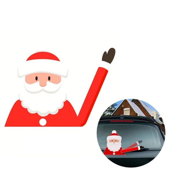 Kerst auto sticker 7