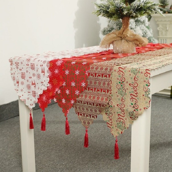 Kerst decoratief tafelkleed