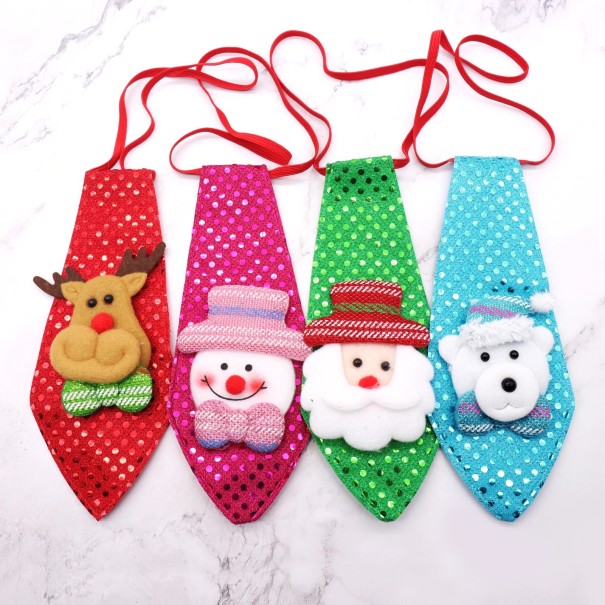 Kerst decoratieve stropdas
