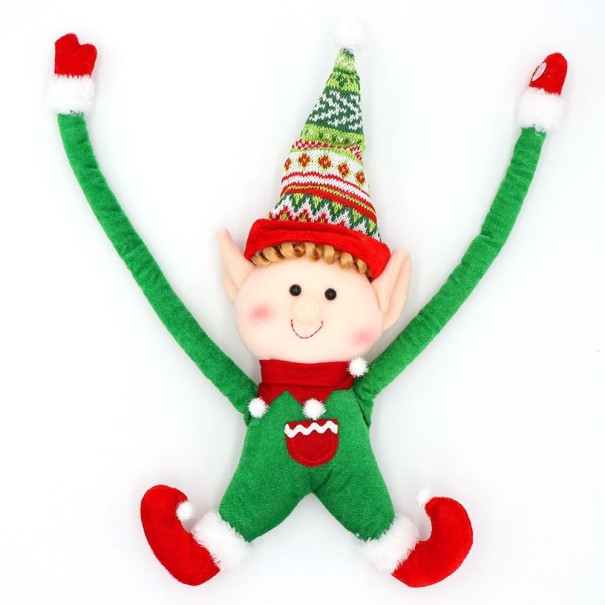 Kerst elf groen