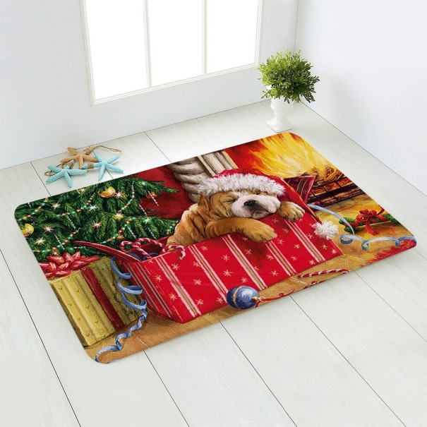 Kerst flanellen placemat 1