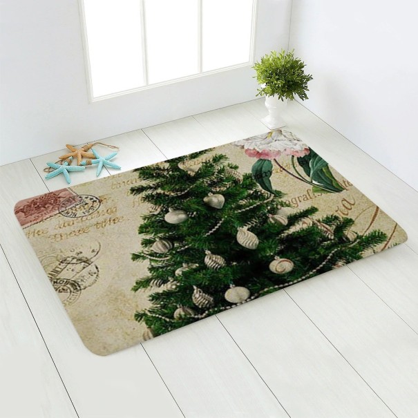 Kerst flanellen placemat 6