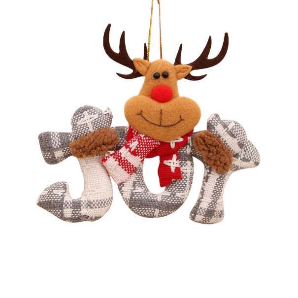 Kerst hangende decoratie 14 x 16 cm 2