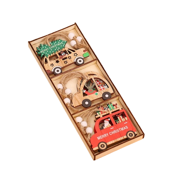 Kerst hangende decoratie 9 stuks 1