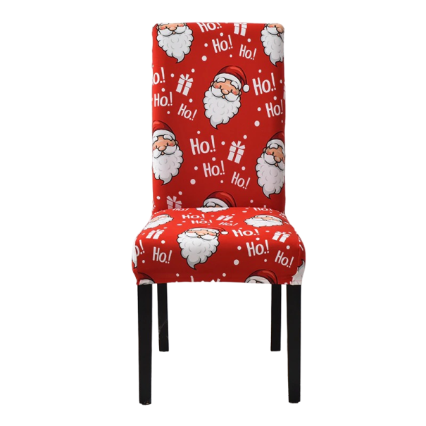 Kerst Kerstman stoelhoes 1
