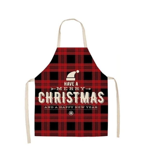 Kerst keukenschort C597