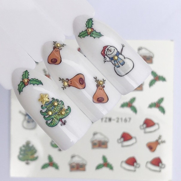 Kerst nagelstickers 10