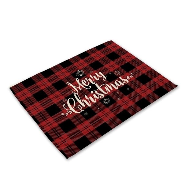Kerst placemat C593 3