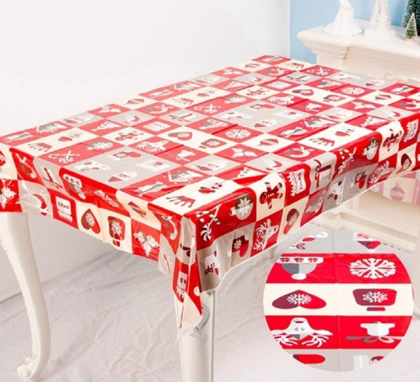 Kerst PVC tafelkleed 5