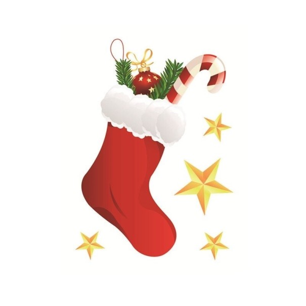 Kerst raamsticker 4
