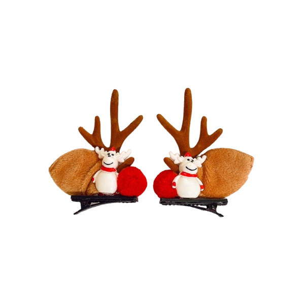 Kerst rendier haarspeldjes 4