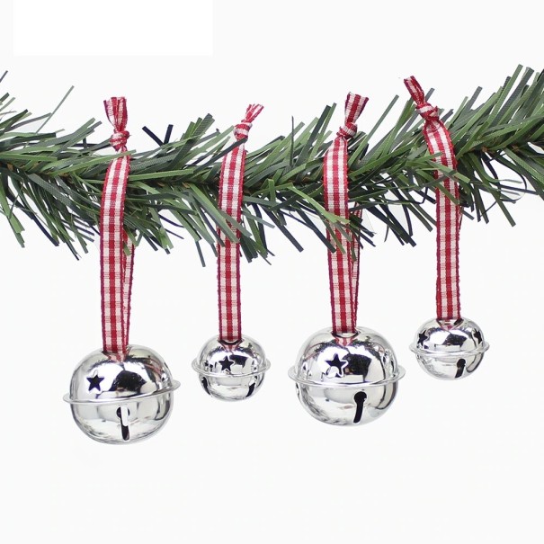 Kerstboombellen 6 stuks