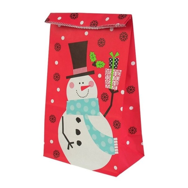 Kerstcadeautas 10 stuks C605 3