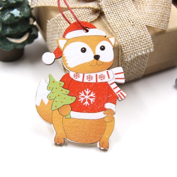 Kerstdecoratie eekhoorn 3 stuks 3