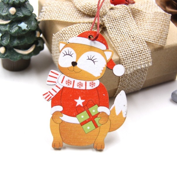 Kerstdecoratie eekhoorn 3 stuks 5