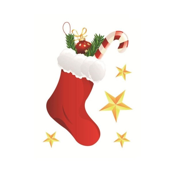 Kerstdecoratie stickers 7