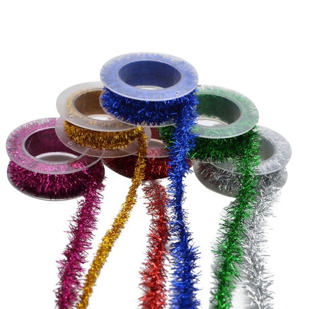 Kerstketting gekleurd