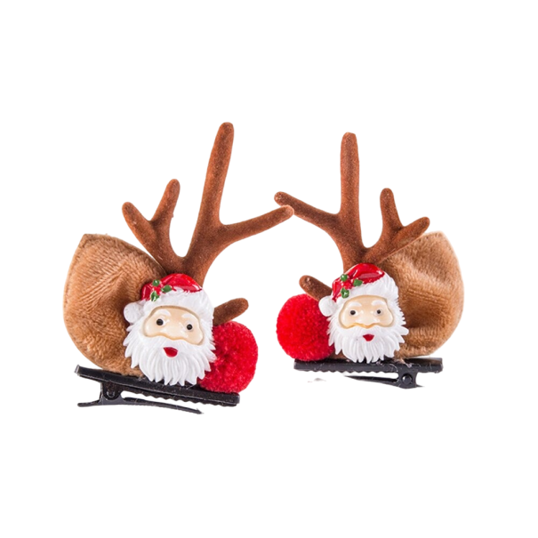 Kerstpaperclips met de Kerstman 1