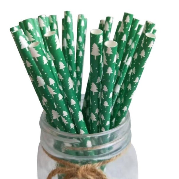 Kerstrietjes 25 stuks C602 8