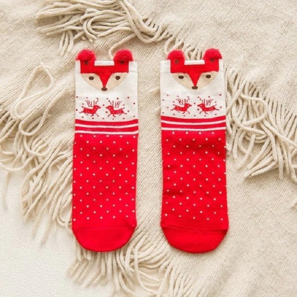 Kerstsokken met een dier 1