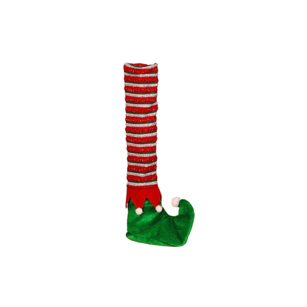 Kerststoelhoes 41,5 x 17 cm groen