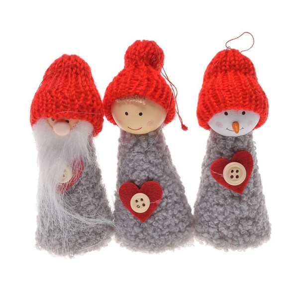Kerstversiering 3 stuks 2
