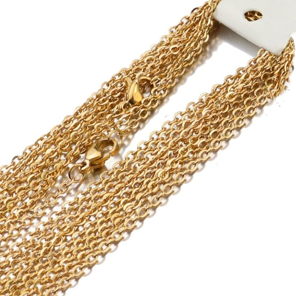 Ketting 10 stuks goud