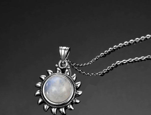 Ketting met hanger D416
