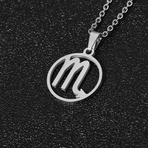 Ketting met sterrenbeeldhanger zilver 11