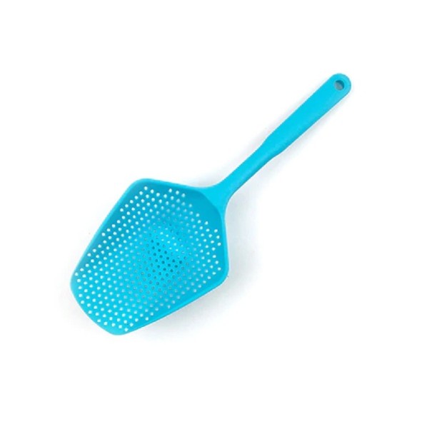 Keukenlepel met gaten J912 blauw