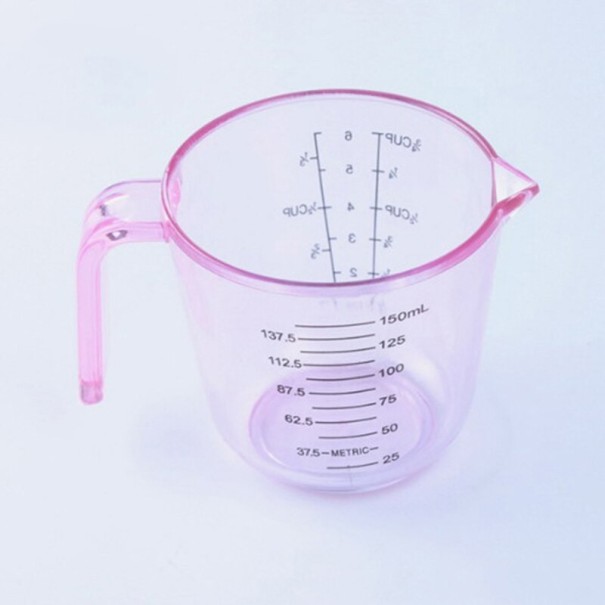 Keukenmaatbeker 150 ml roze