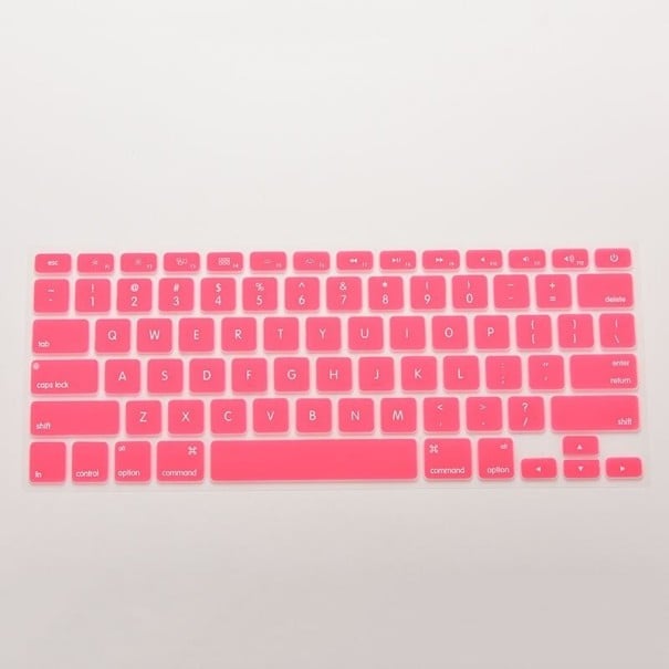 Keyboard Protector for MacBook Pro pink