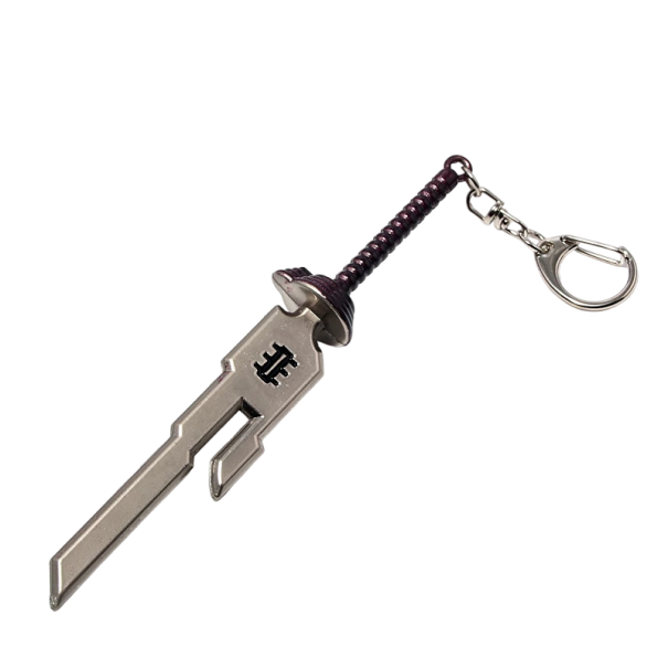 Keyring Sword Keychain Knife Samurai Sword 13 x 4.5 x 2.3 cm 3