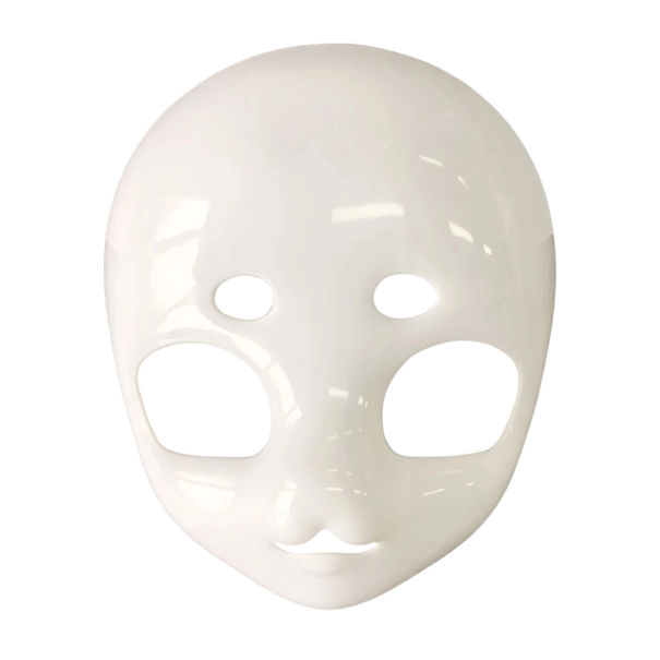 Kigurumi Tier Katze Schädel Maske Cosplay Fursuit DIY Anime Karneval Party Requisite verstärktes Plastik 25x20 cm Augen 5 cm Basis Kopf 1