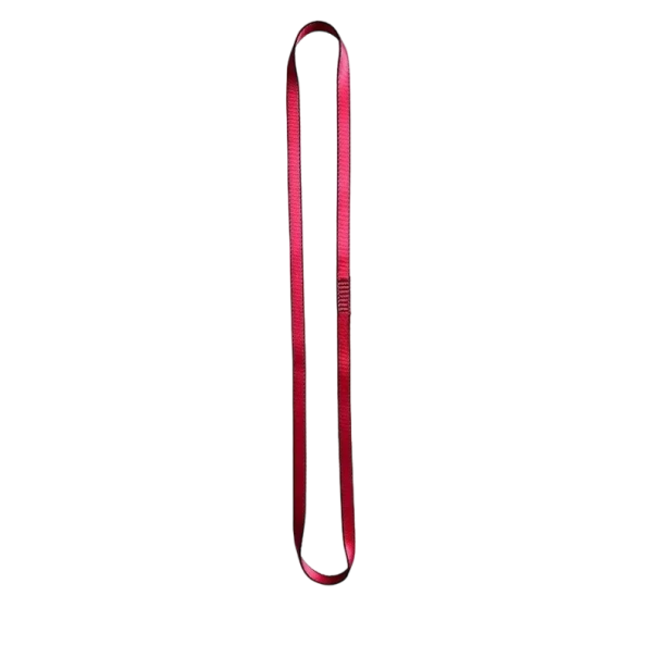Kiipeilyvarmistuslenkki 22 kN Kiipeilylenkki 60 cm punainen