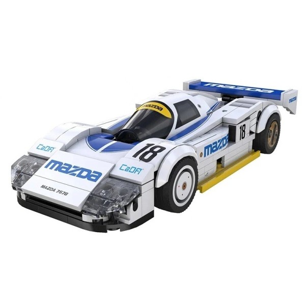 Kilpa-autosarja 242 osaa 1:24 Urheiluautomalli 17,5 x 7,4 x 4 cm Luova lelu lapsille 6+ Keräilyesine 1